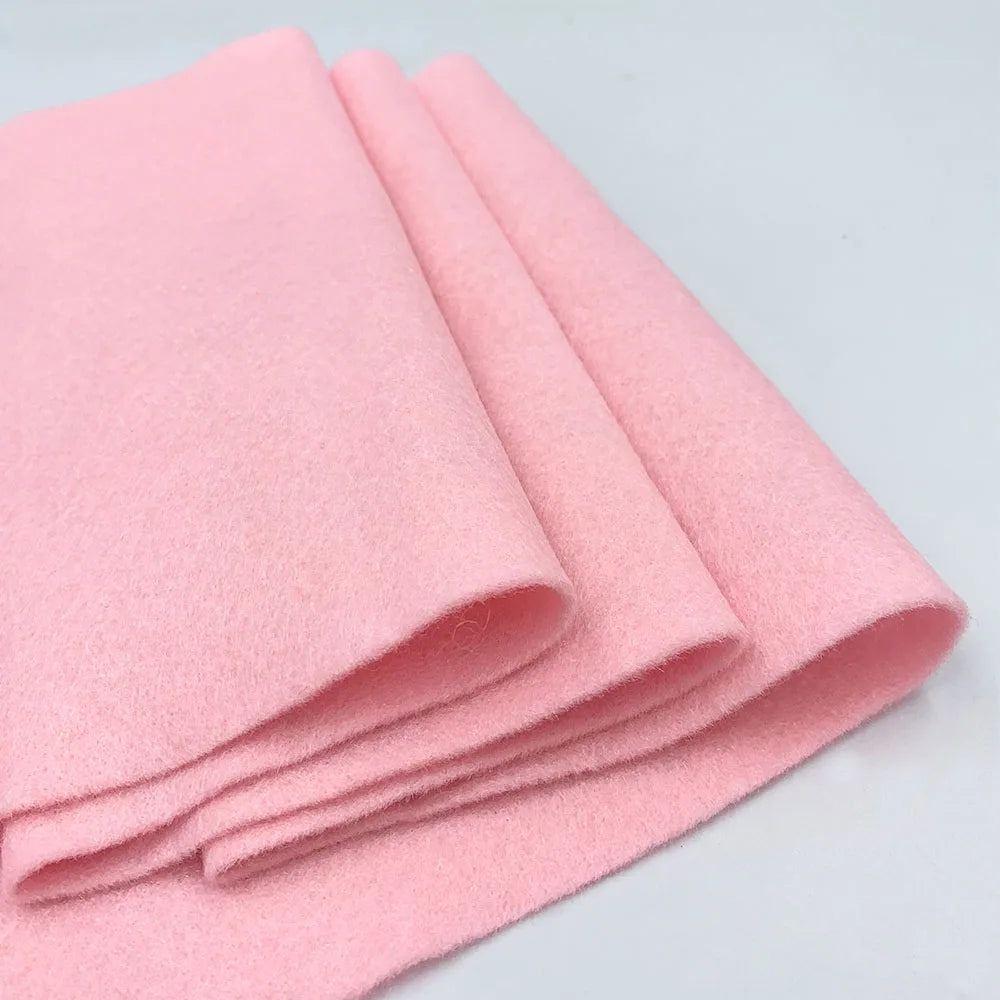 Roll Soft Felt Fabric Non-woven Felt Sewing Fabric Patchwork DIY Dolls Bag Brooch Handmade Craft Accessories Material 20*90cm