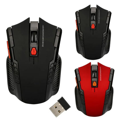 2.4GHz Wireless Mouse Optical Mice with USB Receiver Gamer 1600DPI 6 Buttons Mouse for Computer PC Laptop Accessories