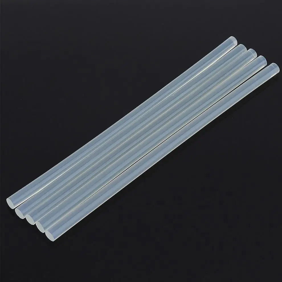 100pcs/lot 7mmx190mm Hot-melt Gun Glue Sticks Gun Adhesive DIY Tools for Hot-melt Glue Gun Repair Alloy Accessories