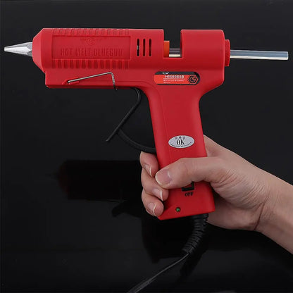 100pcs/lot 7mmx190mm Hot-melt Gun Glue Sticks Gun Adhesive DIY Tools for Hot-melt Glue Gun Repair Alloy Accessories