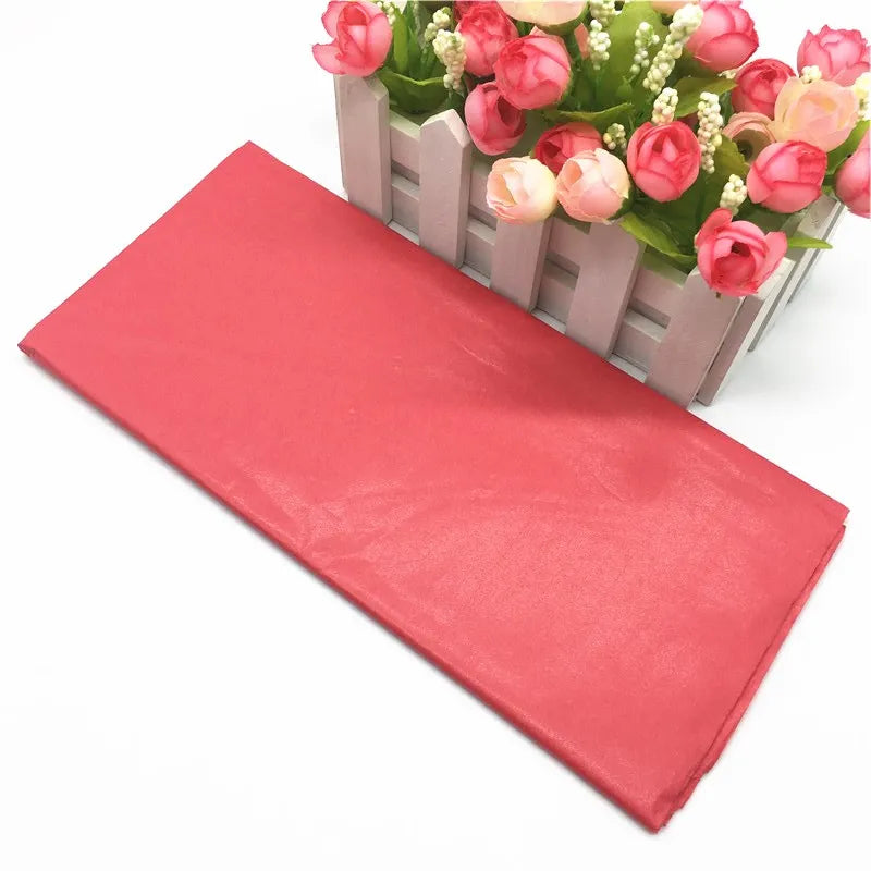 10pcs/bag 51x66cm Tissue Paper Flower Wrapping Paper Gift Packaging Craft Paper Roll Wine Shirt Shoes Clothing Wrapping Packing