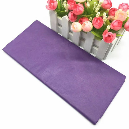 10pcs/bag 51x66cm Tissue Paper Flower Wrapping Paper Gift Packaging Craft Paper Roll Wine Shirt Shoes Clothing Wrapping Packing