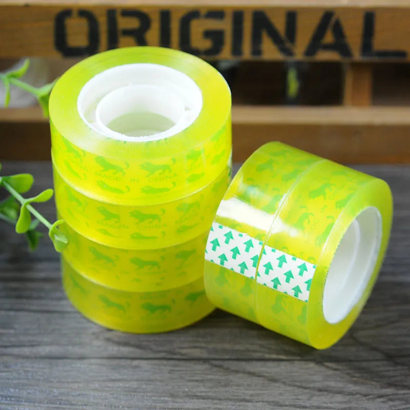 5pc Office Stationery Tape Sales High-quality Packaging Tape Scottish Transparent Packaging Repair Sheet, with 10 Mm * 30 Meters