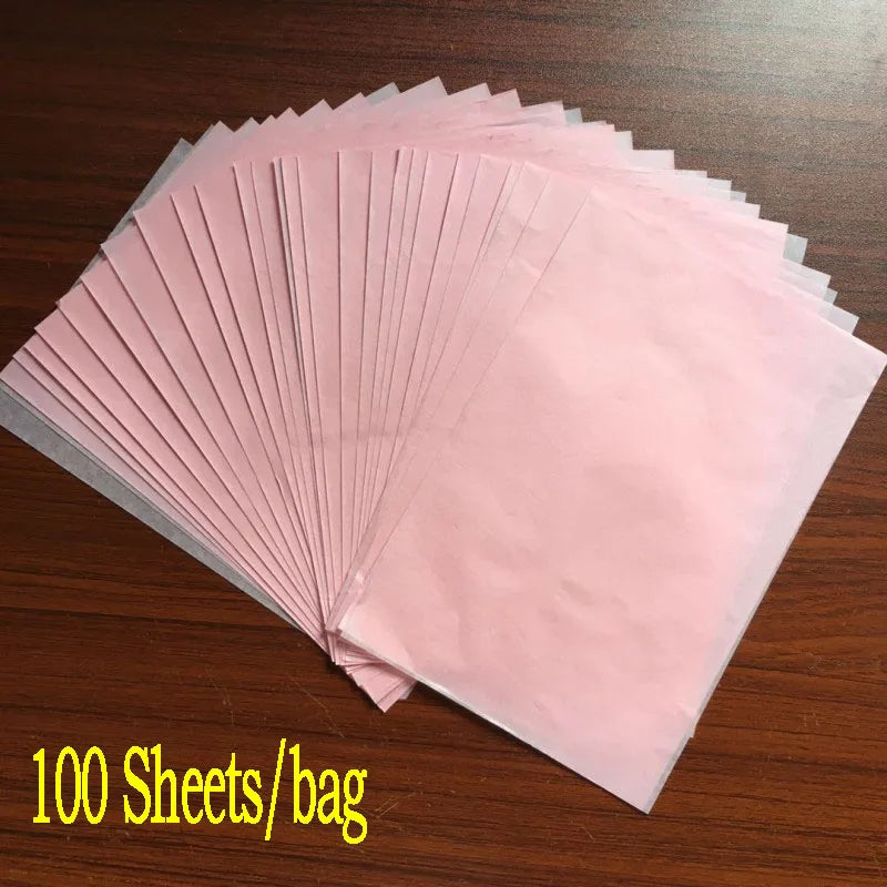 100sheet/bag A5 Wrapping Papers Retro Multicolor Print Tissue Paper Bookmark Gift Wrapping Papers Floral Gift Packaging Material