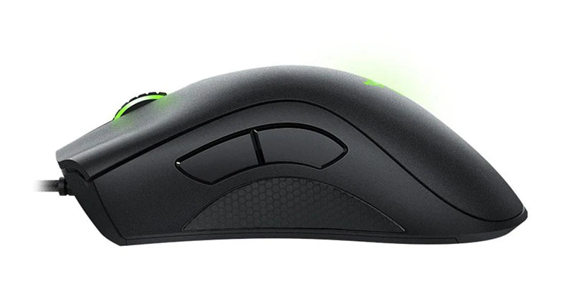 Original Razer DeathAdder Essential Wired Gaming Mouse Mice 6400DPI Optical Sensor 5 Independently Buttons For Laptop PC Gamer