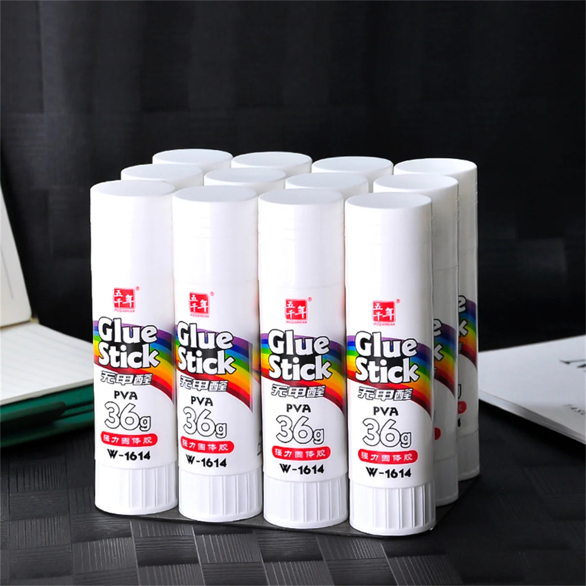 10pcs safe strong adhesive solid glue stick portable non-toxic sealing solid glue student stationery home office supplies