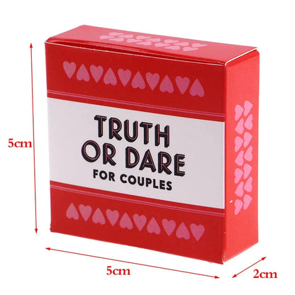 The Mini Size Do You Remember 51PCS Truth Or Dare For Couples Cards Games Lovers Board Game Supply English Version Board Game