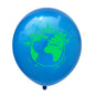 World Map Latex Balloons for Children, Earth Day Decor, Planet, Classroom Decor Birthday Decoration, Map Balloons, 10 PCs/Lot