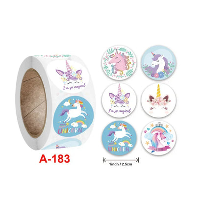 100-500pcs Kawaii Cat Thank You Stickers Round Cartoon Animal Adhesive seal Labels for Greeting Cards Gift Decoration Stationery