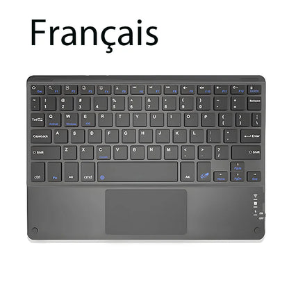 TrackPad Bluetooth Keyboard With Mouse For IOS Android Windows Wireless Keyboard For Tablet Phone Accessories For iPad Keyboard