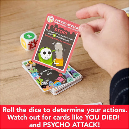 Spin Master Games Dumb Ways to Die Card Game The Viral Hit Card Game for College Birthday More Family Games Party Games Fun Game