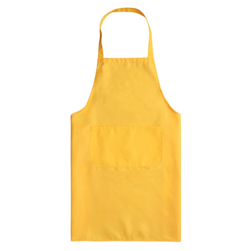 2022 New Fashion Unisex Work Apron For Men Canvas Black Apron Bib Adjustable Cooking Kitchen Aprons For Woman With Tool Pockets