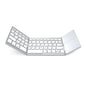 B033 Mini Wireless Keyboard Bluetooth Touchpad Portable Magnetic Triple Folding Keyboard for Windows Android IOS iPad