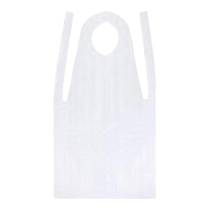 100pcs Adult Disposable Tattoo Apron Transparent Clothing Anti Pollution Sterile Clothing Clean Cover Cape Cloth Apron