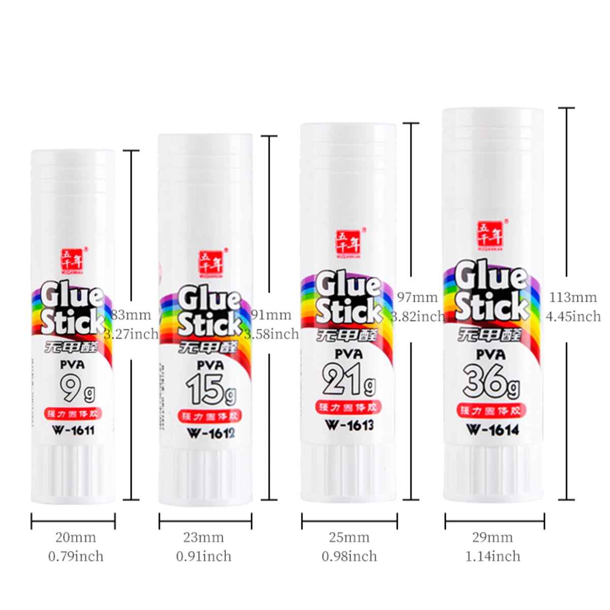 10pcs safe strong adhesive solid glue stick portable non-toxic sealing solid glue student stationery home office supplies