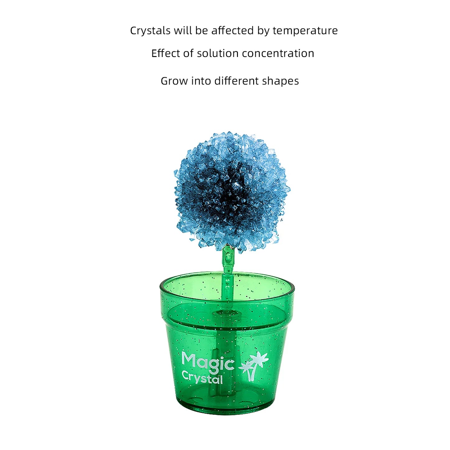 Science experiment crystal planting DIY creative flower shaped crystal tree fun parent-child experiment set