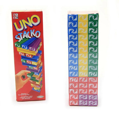 UNO Building Blocks Toy Board Game Set - Fun and Challenging