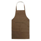 2022 New Fashion Unisex Work Apron For Men Canvas Black Apron Bib Adjustable Cooking Kitchen Aprons For Woman With Tool Pockets