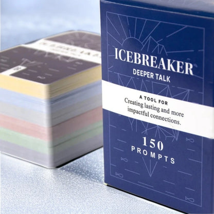 Icebreaker Card Game BestSelf Talk Game Conversation Starter Deep Talk Deck Powerful Tool Strengthen Relationships Board Game