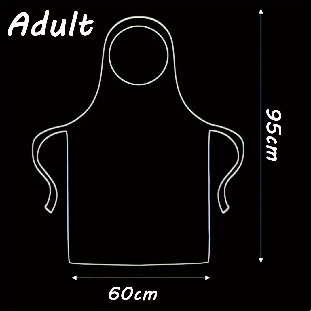 100pcs Adult Disposable Tattoo Apron Transparent Clothing Anti Pollution Sterile Clothing Clean Cover Cape Cloth Apron