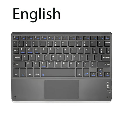 TrackPad Bluetooth Keyboard With Mouse For IOS Android Windows Wireless Keyboard For Tablet Phone Accessories For iPad Keyboard