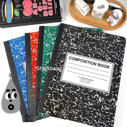 Sharkbang B5 Composition Notebook 100 Sheets 200 Pages Snowflakes Dairy Line Papers Studentds Fashion Dairy Book Stationery Gift