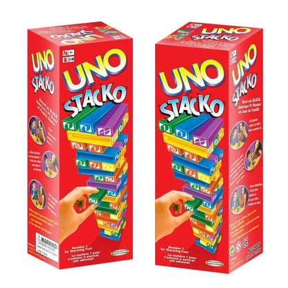 UNO Building Blocks Toy Board Game Set - Fun and Challenging