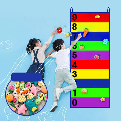 2M/6M Diameter Kids Outdoor Teamwork Game Prop Rainbow Parachute Toys Jump Bag Bounce Play Mat School Activity Puzzle Game