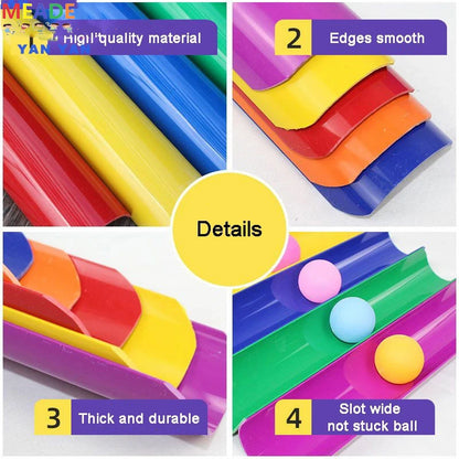 Team Building Outdoor Games Pipeline Challenge Adults Parent-child Interaction Sensory Ball Toy For Kids Kindergarten Sport Set