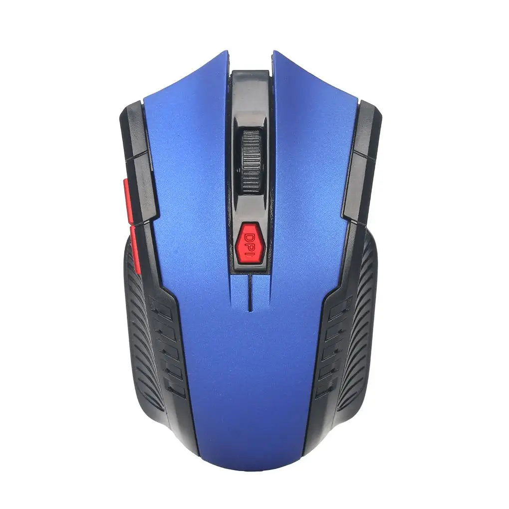 2.4Ghz Gaming Wireless Mouse for MacBook Air Pro 2018-2022 With USB Receiver 1000-1600 Adjustable DPI PC Computer Gaming Mouse