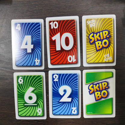 UNO-SKIP BO Potter Card Game Games Genuine Family Funny Board Game Fun Poker Playing Toy Gift Box Uno Card