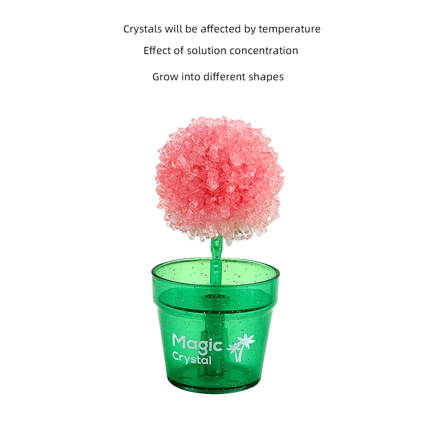 Science experiment crystal planting DIY creative flower shaped crystal tree fun parent-child experiment set