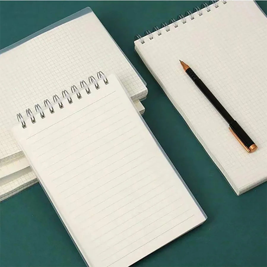 A4 B5 A5 Thickened Coil Notebook Flipped Up 120 Sheets/240 Pages Line Notebook Notepad School Office Supplies