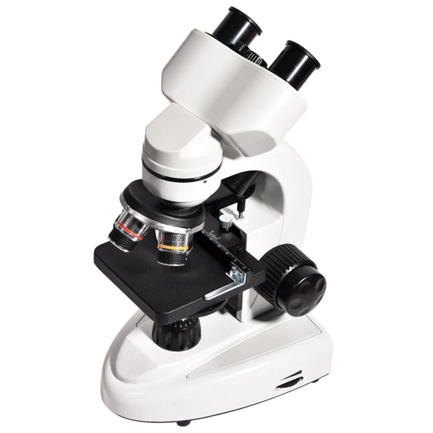 Zoom 30000X Biological HD Microscope Digital laboratory Compound Microscope with Wide-Field 10X and 50X Eyepieces for Lab