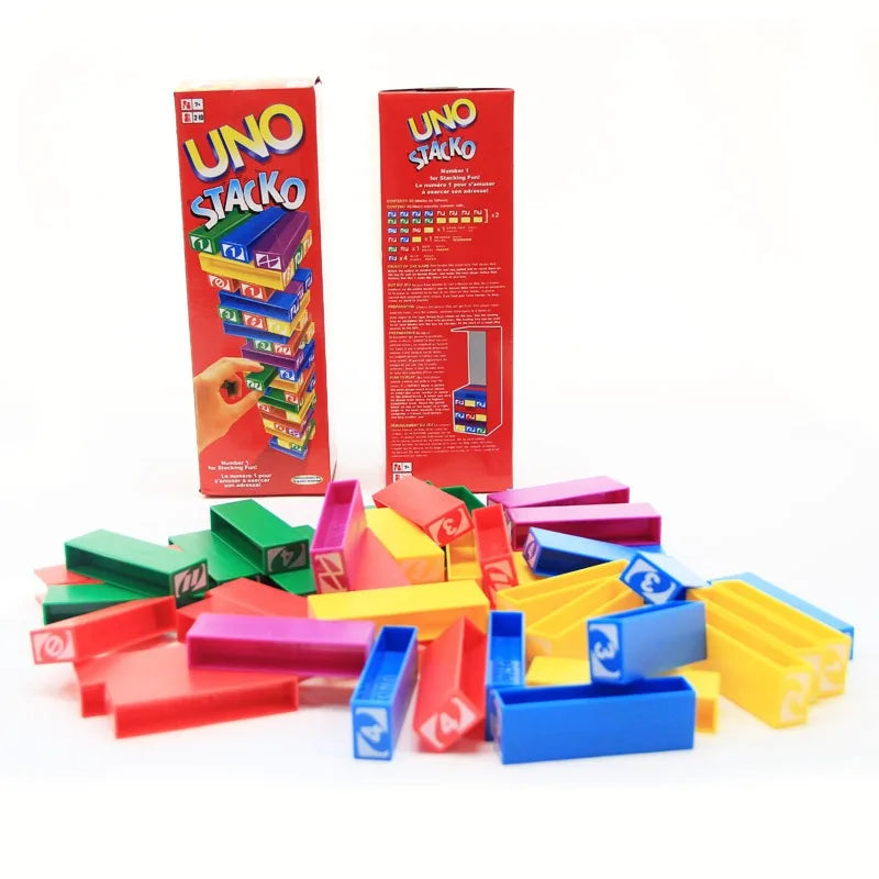 UNO Building Blocks Toy Board Game Set - Fun and Challenging