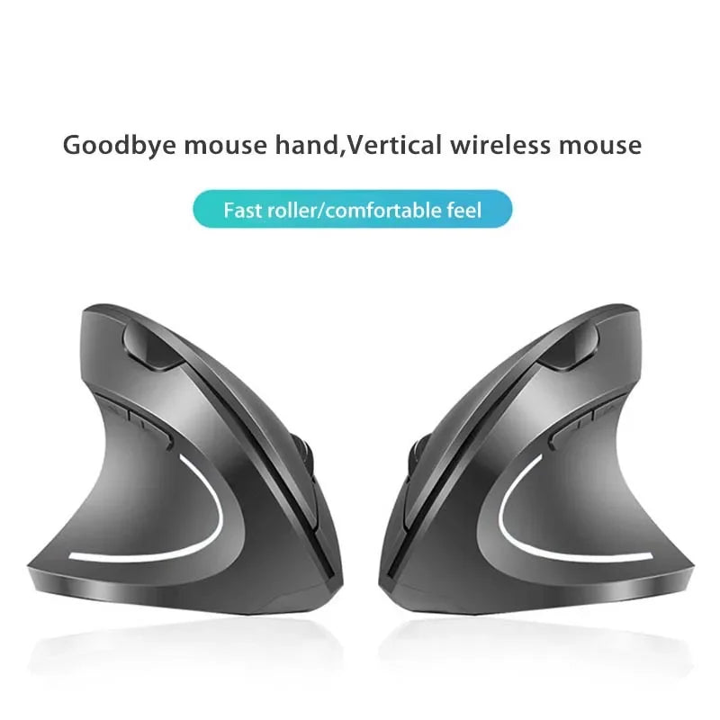 XIAOMI Wireless Vertical Mouse Bluetooth 2.4GHz Ergonomics Gaming Mouses 1600DPI Adjustable Offices Optical Electronic Keyboards