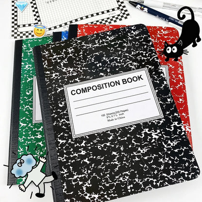 Sharkbang B5 Composition Notebook 100 Sheets 200 Pages Snowflakes Dairy Line Papers Studentds Fashion Dairy Book Stationery Gift