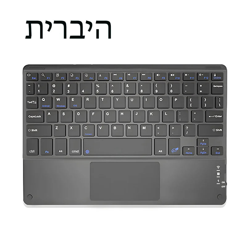 TrackPad Bluetooth Keyboard With Mouse For IOS Android Windows Wireless Keyboard For Tablet Phone Accessories For iPad Keyboard