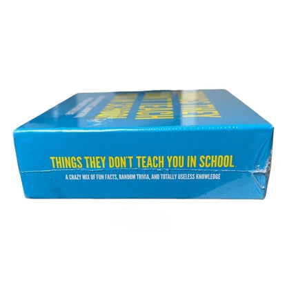 Things They Don't Teach You in School Trivia Card Game Board games