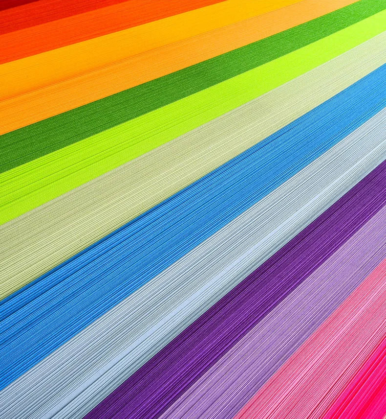 1000 Sheets Colorful Origami Stars Paper Strips Lucky Star 20 Colors Folding Paper Material for Children Handmade Craft DIY Toys