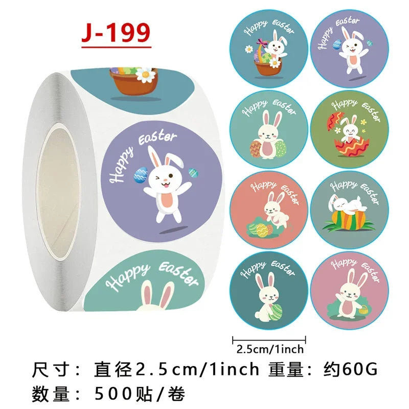 100-500pcs Kawaii Cat Thank You Stickers Round Cartoon Animal Adhesive seal Labels for Greeting Cards Gift Decoration Stationery