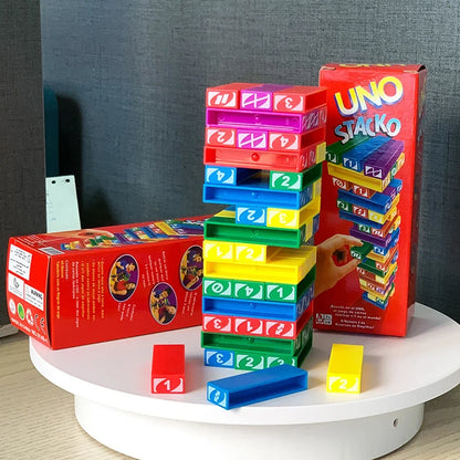 UNO Building Blocks Toy Board Game Set - Fun and Challenging